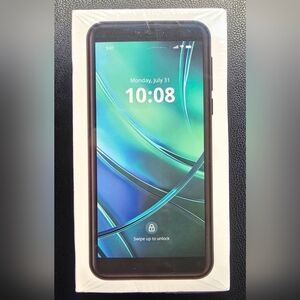 Foxx A551 Unlocked Smartphone with 2GB RAM, 16GB GSM,  Dual-SIM, Black/Gray